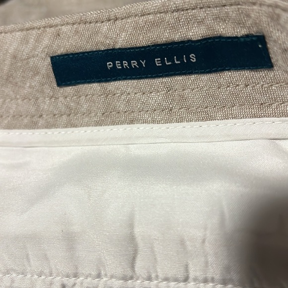 NWT PERRY ELLIS LINEN COTTON BLEND SHORTS RETAIL $69.50 - Picture 7 of 8